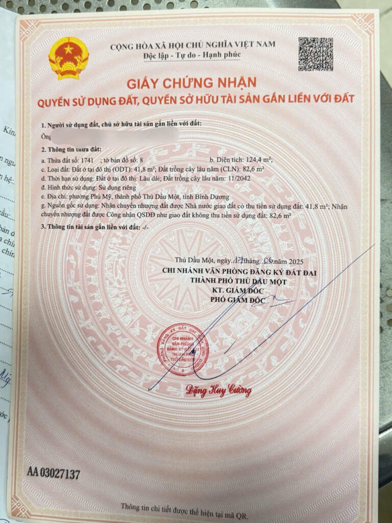 Đất Phú Mỹ TDM